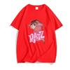 Ratz Pink Mouse Cartoon T-shirt 100% Cotton Casual Short Sleeve Men Tee-shirt Summer Male Round Neck Tshirt Fashion Man Clothing