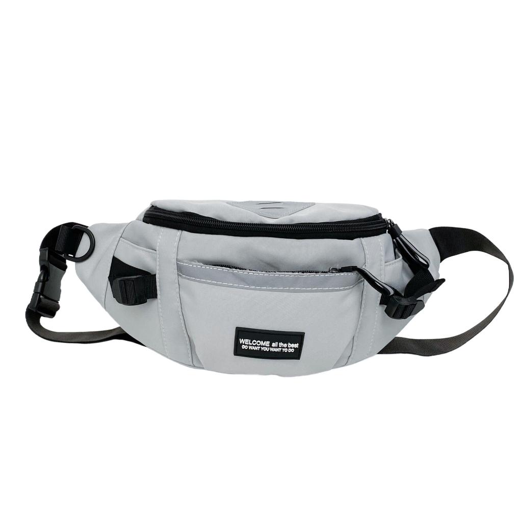 Unisex Chest Bag Simple Storage Bag Lightweight Travel Small Backpack Crossbody Bag Fashion Casual Single Should Bags