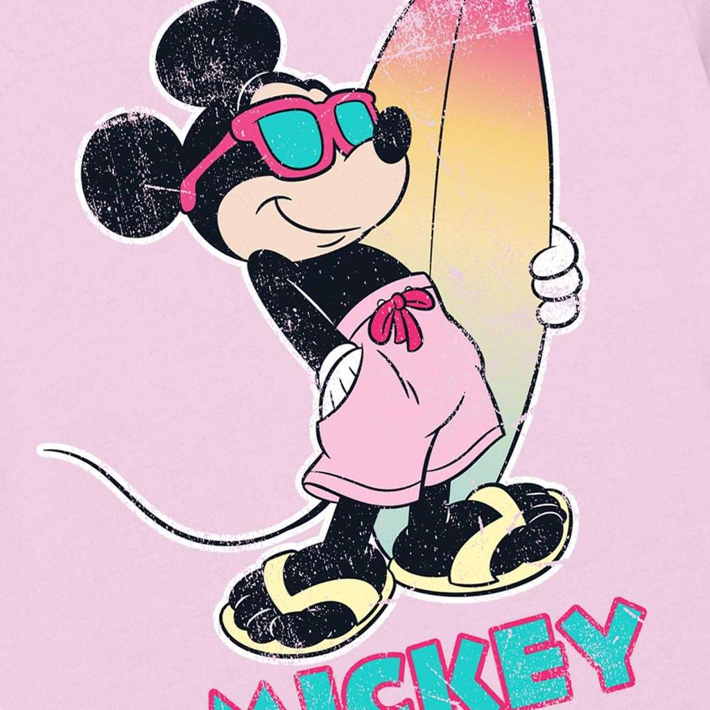Disney Childrens/Kids Mickey Mouse Surf T-Shirt