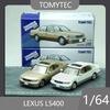 TOMYTEC 1:64 Lexus LS400 Hong Kong Limited Japanese Classic Simulation Alloy Car Model Collection Boy Toy Desktop Ornament