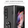 For Samsung Galaxy Z Fold4 5G Folding Phone Case PC+TPU Anti-scratch Kickstand Design Slim Protective Cover