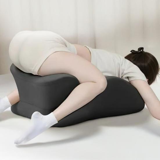 Back Pillow Wedge Memory Foam Leg Support Pillow Bed Knee Relief Pillow Couples Butt Cushion for Elevating Back Legs Knees Sleeping