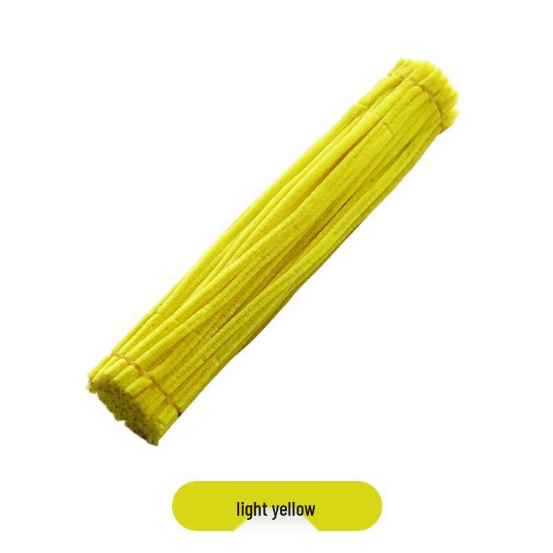 Buntes Chenilledraht DIY-Set: Verschlüsselte, veränderbare Pfeifenreiniger für pädagogische Kinderprojekte