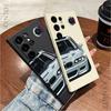 Custodia per Telefono con Modello di Auto per Samsung Galaxy S24 S23 S22 S21 S20 Ultra Plus FE A32 A33 34 A52 A53 A54 A71 A72 A73 5G Cover