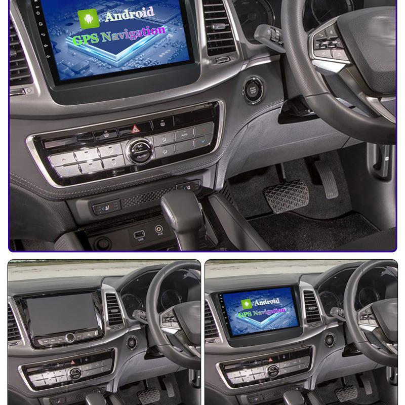 SsangYong Rexton 2019 Android GPS Navigator with Large Screen
