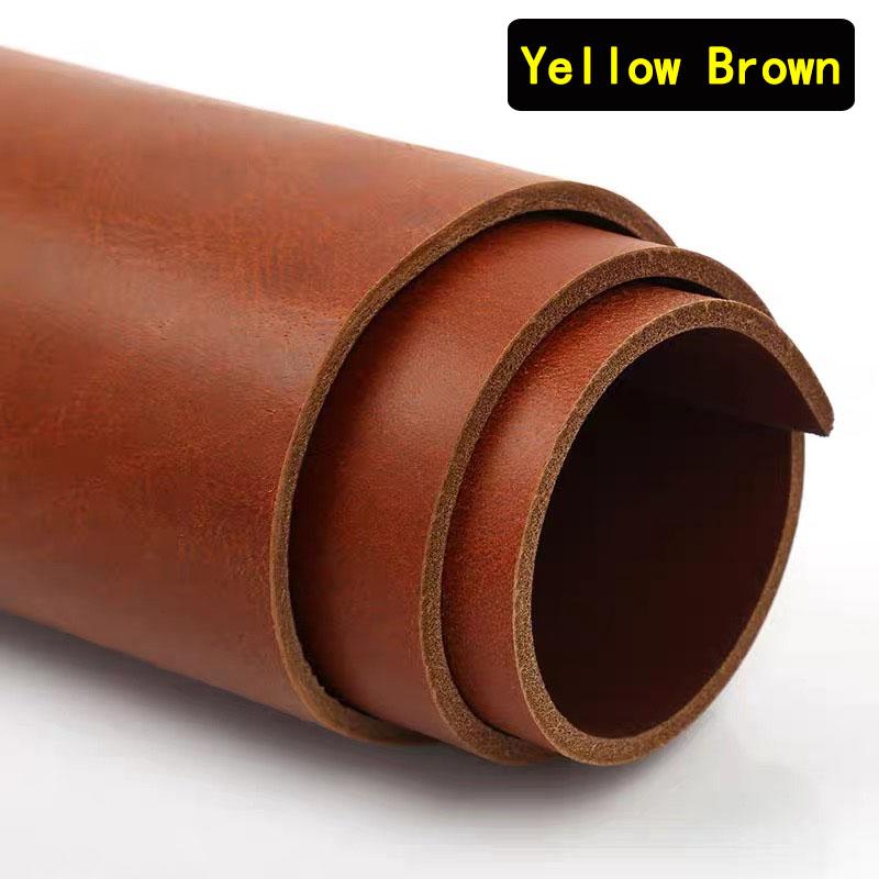 3.5mm thick head layer hard cowhide DIY vegetable tanned leather knife sheath leather belt waist protection buffalo leather genu