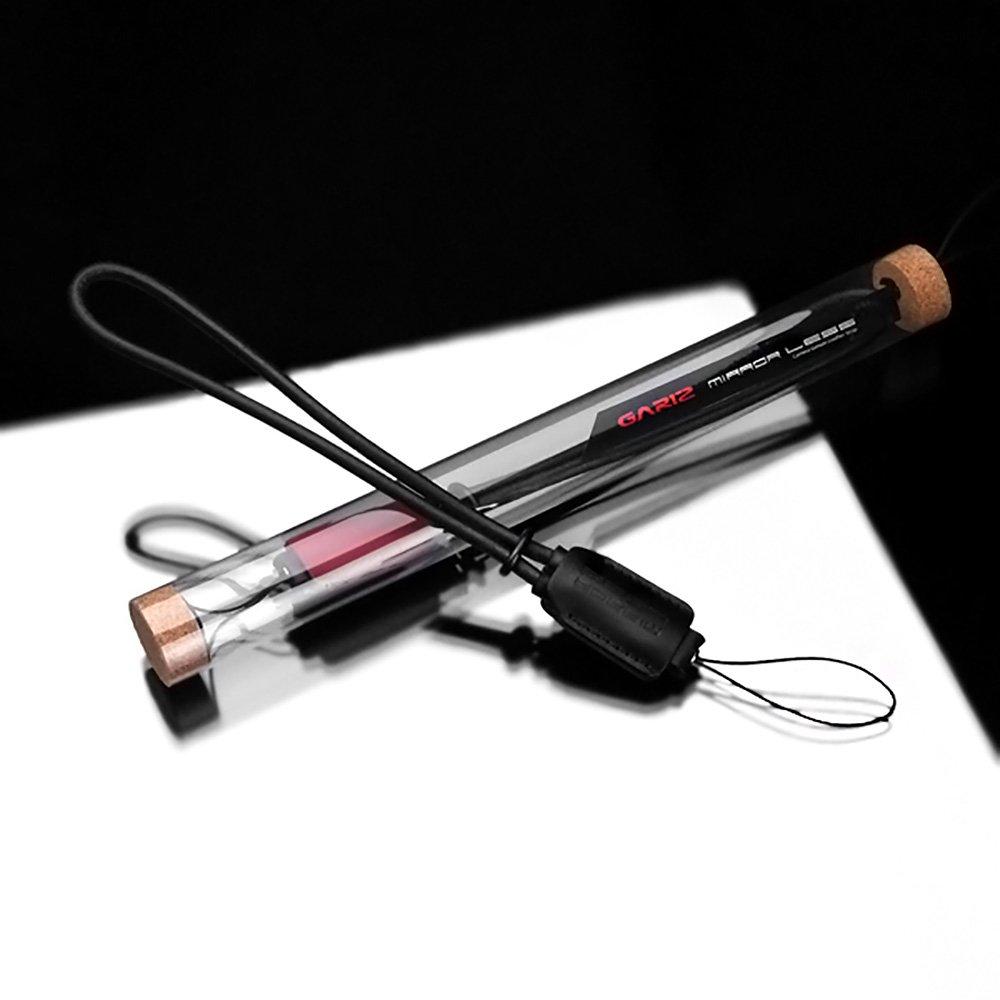 GARIZ Genuine Leather Camera Wrist Strap Black XS-WS1