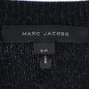 MARC JACOBS wool Long sleeve knit one piece S Navy system Women Used