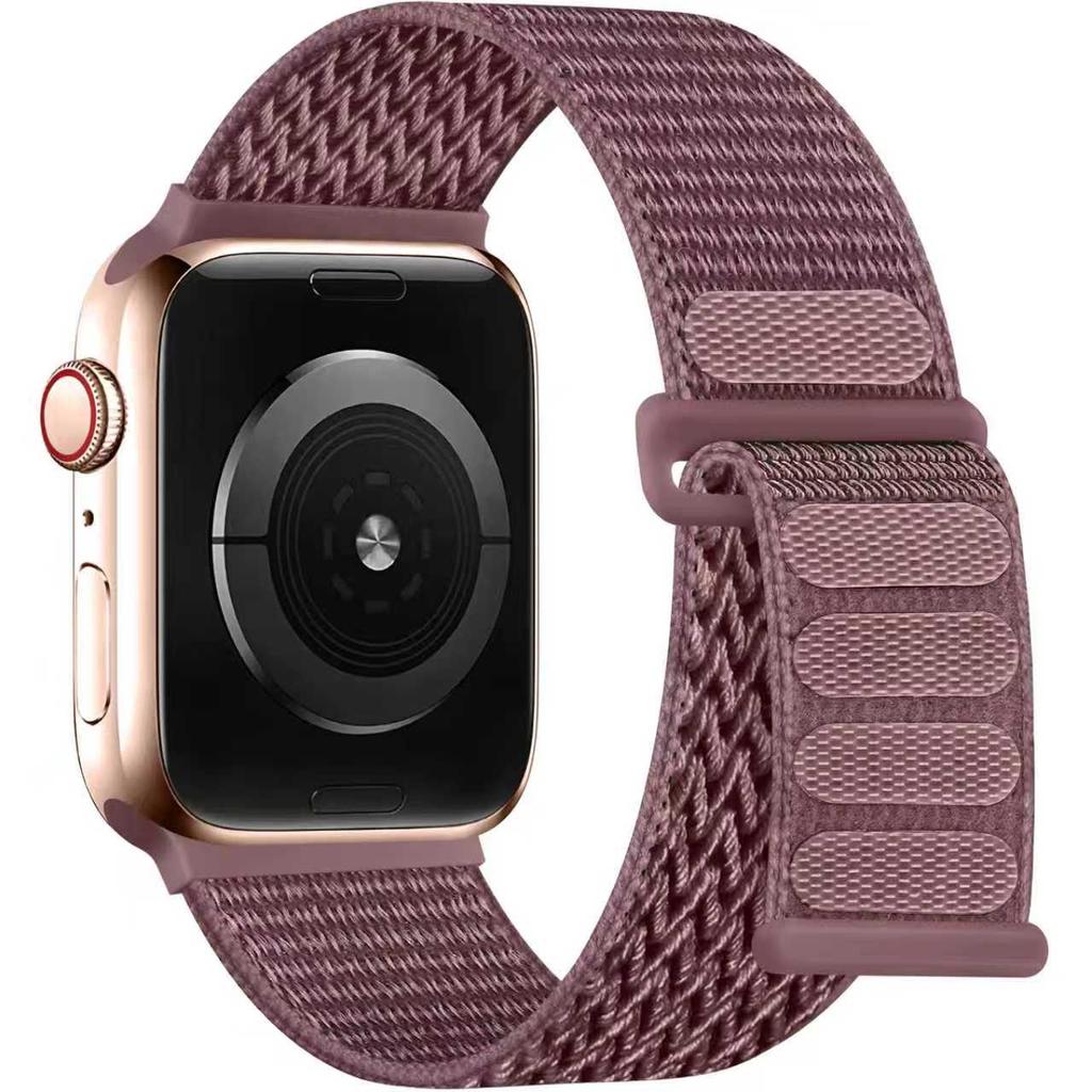 Yingda Professional Luxury Breathable Nylon Sports Band for Smartwatch with Double-Section Loop Hook & Loop Clasp Sizes 38-49mm