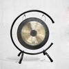 SciAza Copper Percussion Gong Mini Desktop Drum 35+40cm High C Ranger China Small Space Suitable