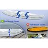 For Canoe Kayak Full-Cover Boat Protection Dustproof Canoe Cover Water Sports Full Coverage Fishing Boat Cover 420D Oxford Cloth