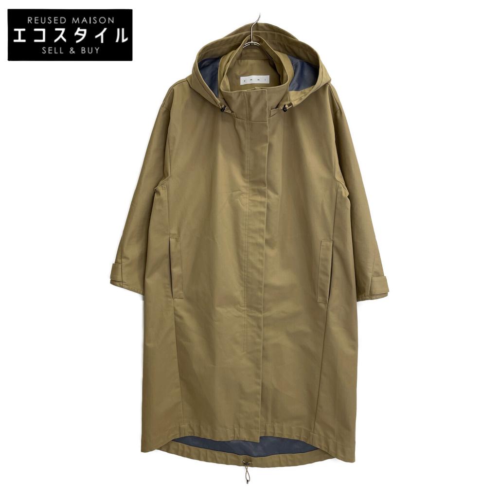 emmi Beige 13WFC204036 Antibacterial and antiviral coating coat O beigeUsed