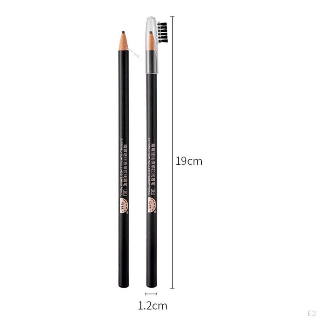Eyebrow Pencil with Brush Makeup Brow Definer for Friends Couples