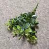 High Quality 16 Heads Artificial Eucalyptus Money Leaf DIY Artificial Plants 128pcs Leaves Bridal Bouquet for Home Wedding Decor