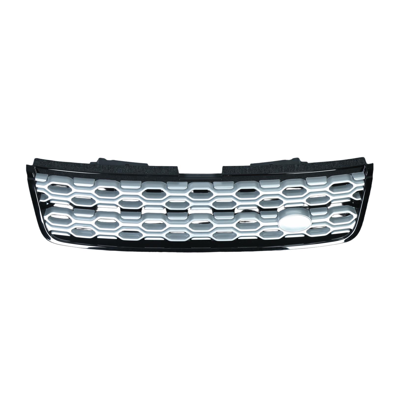 Передняя решетка серебристая с черной рамкой для Land Rover Discovery Sport (Л550) Land Rover Discovery Sport (L550) 2015-present