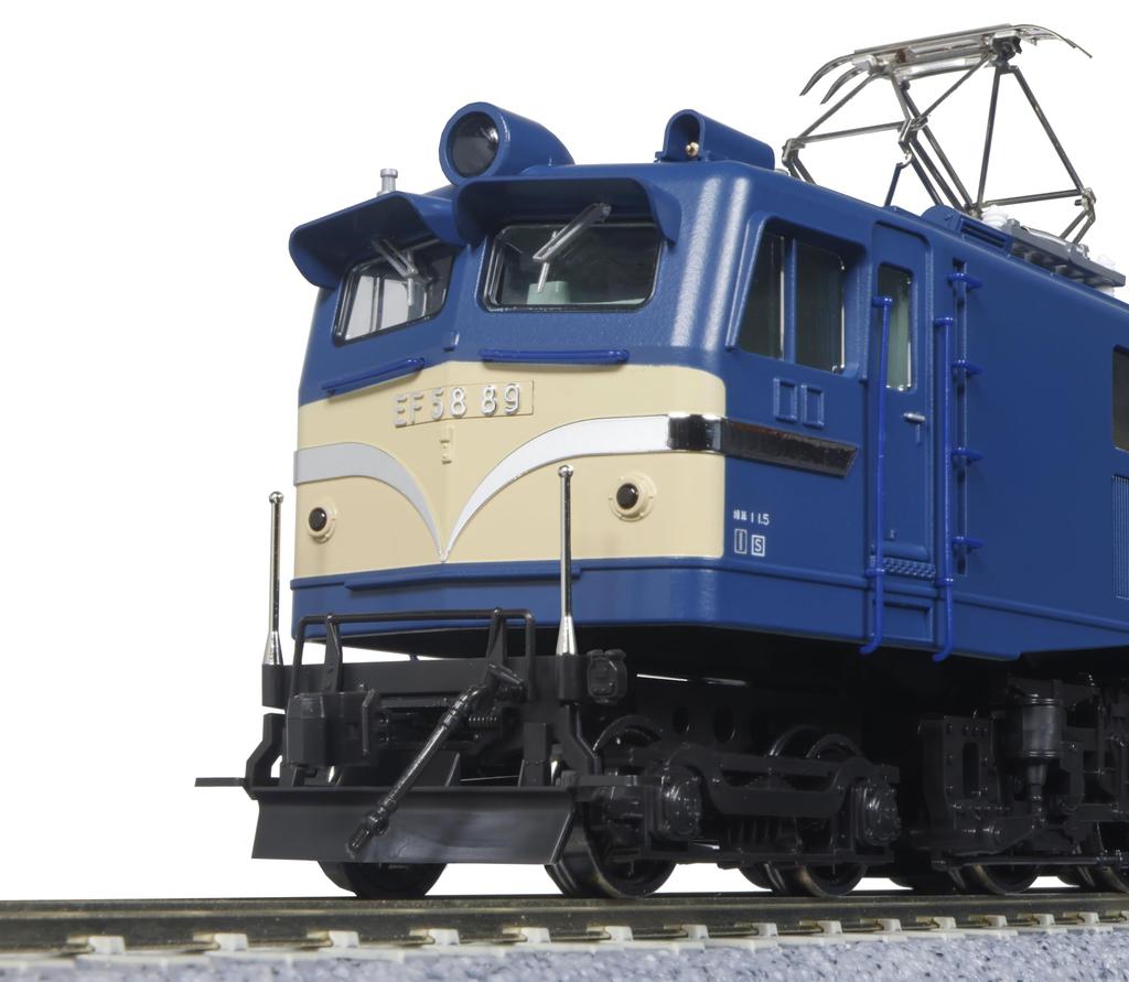 KATO HO Gauge HO EF58 With Icicle CutBlue 1-324 Railway Model Electric Locomotive