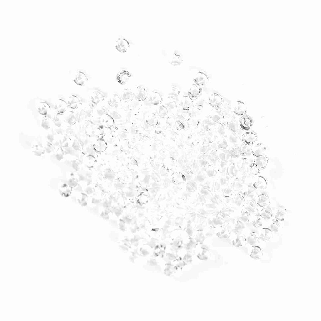 1000Pcs/Bag 3mm Acrylic Beads Vase Filler Wedding Party Decor DIY Accessories Transparent