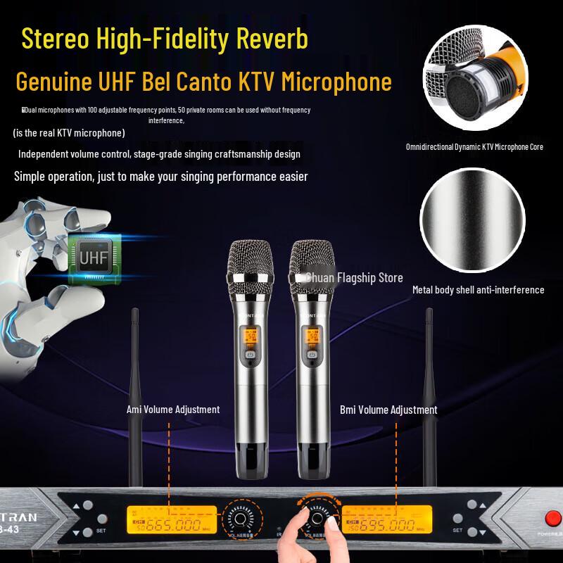 Songchuan International SP2 KTV Home Theater Karaoke System CN Plug (adapter Included)