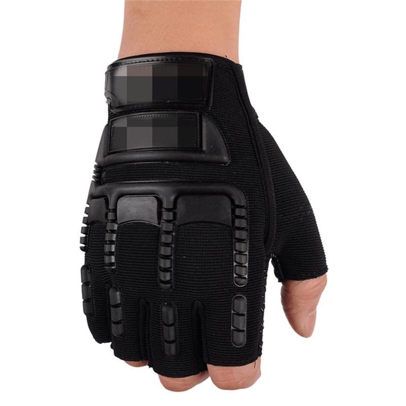 Outdoor Tactical Military Half-finger Fishing Riding Sports Unisex Weightlifting Riding Mittens