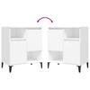 Sideboards 3 pcs White 60x35x70 cm Engineered Wood