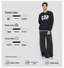 Gap Unisex Letter Logo Fleece Crewneck Sweatshirt