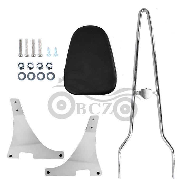Motorcycle Backrest & Luggage Rack for Harley 883 XL1200 (2004-2013)