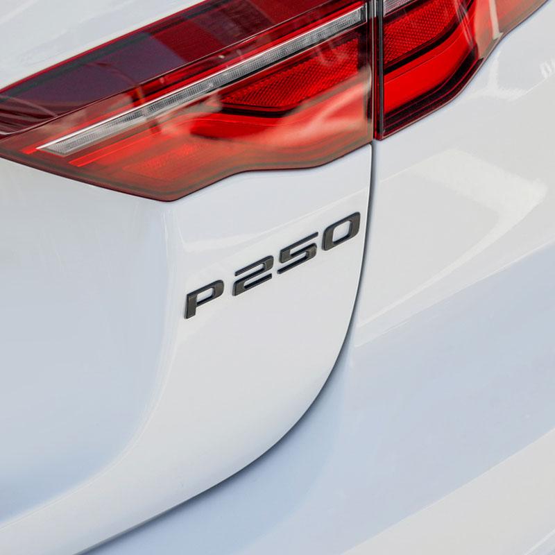 3D Premium P250 P 250 for Car Fender Trunk Rear Bonnet Decal Emblem Badge Sticker