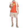 Nike T-shirt à manches courtes et col rond à séchage rapide imprimé ACG Homme Hauts Jaune Argile FQ3726-809