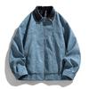 2026 Mens Vintage PU Leather Jacket Loose Fit Aviator Style Fall Casual Outerwear
