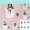 Demon Slayer Kimetsu No Yaiba PVC Figuren Set Mit Sitzenden Posen Modellen Zum Sammeln Und Ausstellen
