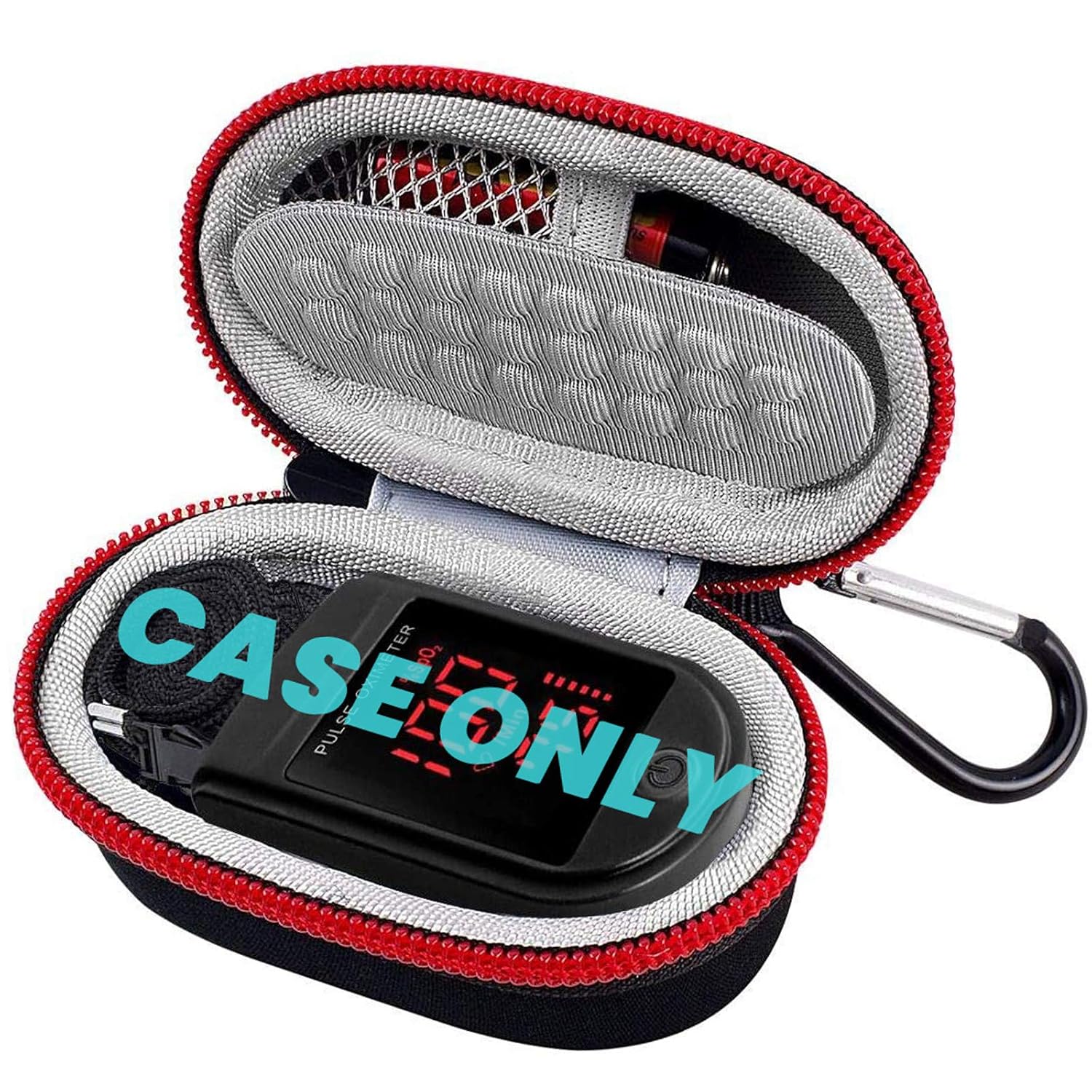 Fingertip Pulse Oximeter Case fits for Zacurate Pro Series 500DL/ for Innovo Deluxe/ for Santamedical/ for Concord Sapphire Blood Oxygen Saturation
