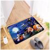Cartoon Halloween Horror Floor Mat Restaurant Door Floor Mat Home Decoration Door Floor Mat Bathroom Toilet Floor Mat