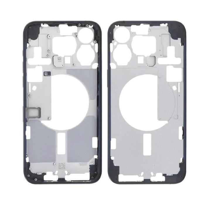 Châssis Intermédiaire Titane Bleu pour Apple iPhone 15 Pro Max