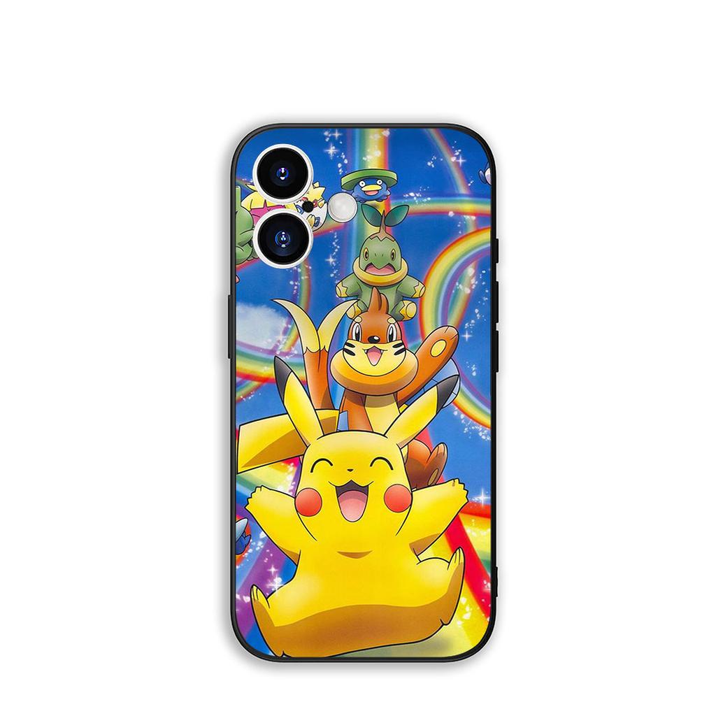 Mew Two Mewtwo P-Pokemons P-Pikachus for Motorola Moto Edge 70 60 Fusion 40 NEO Pro G56 G96 G71 G73 G52 G41 G42 G50 G51 Case
