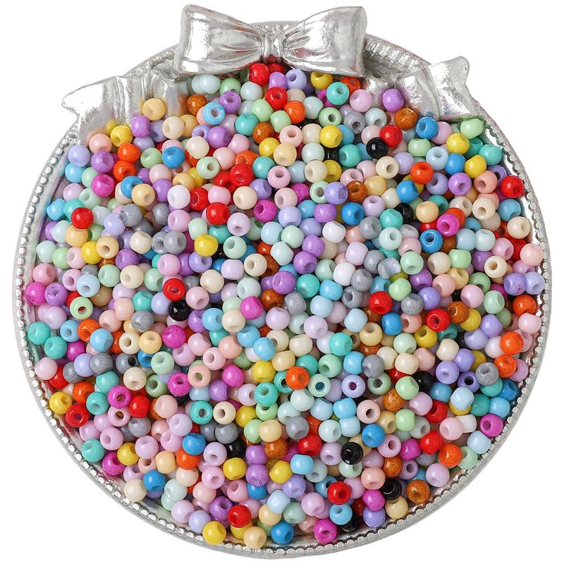 155-660Pcs High Quality Seed Beads Paint Solid Color Glass Beads for Bracelet Necklace DIY Jewelry Accessories Making
