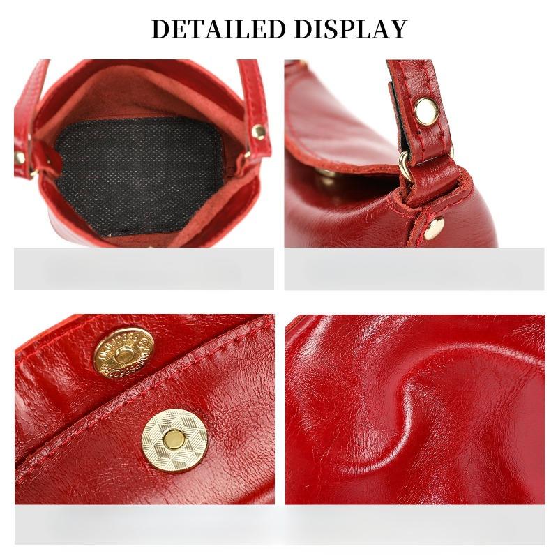 Torebka do ręki z prawdziwej skóry, wykonana z licowej skóry bydlęcej, emanuje wysokiej klasy i niszowym charakterem.