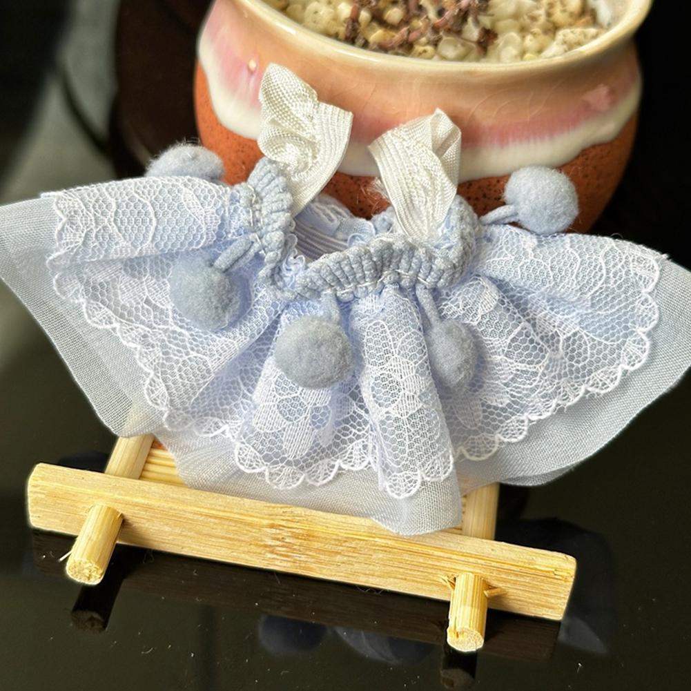 For 13CM Cotton Doll Rompers Cartoon Wallace and Gromit Plush Doll Replacement Outfit Playing House Accessories Mini Clothes