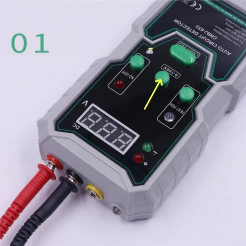 Circuit Breaker Finders Auto Circuit Detector 0-100V Buzzer Multifunctional Car Circuit Diagnostic Test Tool