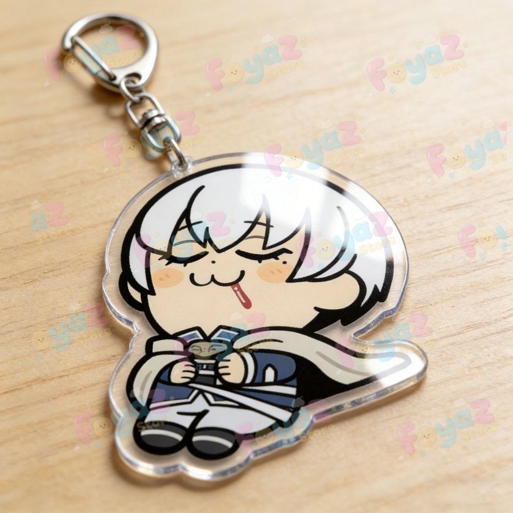 Frieren Keychain Accessories Bag Cartoon Keyrings Jewelry Manga Fans Gifts