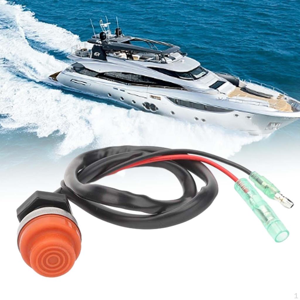 Outboard Start Stop Switch Universal Urgent 55cm Cable Motor Waterproof Safe for