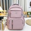 Casual Backpack Versatile For Primary And Secondary School Students Lightweight Backpack For Both Men And Women Multi-Compartment Stylish School Bag