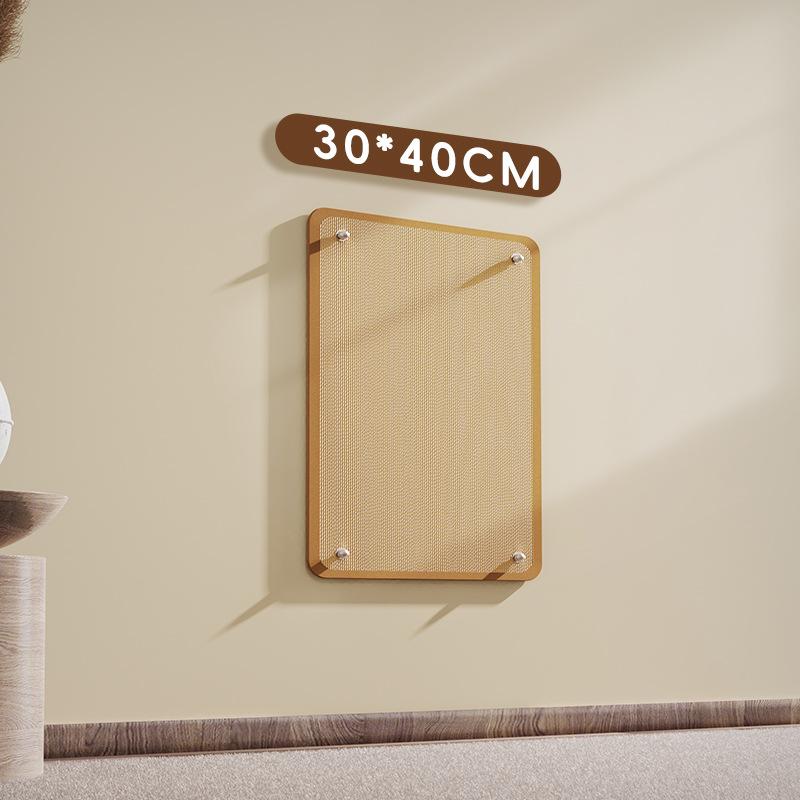 

Бесшовный настенный сизалевый коврик-когтеточка для кошек, коврик для питомца с окантовкой, защитная накладка для дивана 30*40cm бежевый