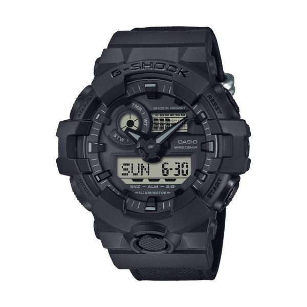 

CASIO G-SHOCK Mod. BOLD - BLACK CORDURA ECO FABRIC STRAP SERIE GA-700BCE-1AER