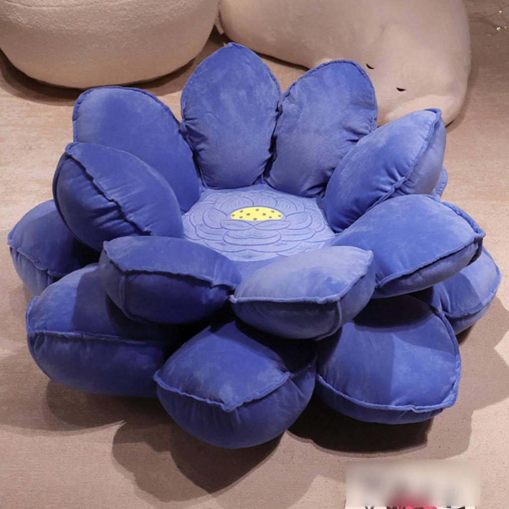 Flower Floor Pad Padded Seat Cute for Bedroom