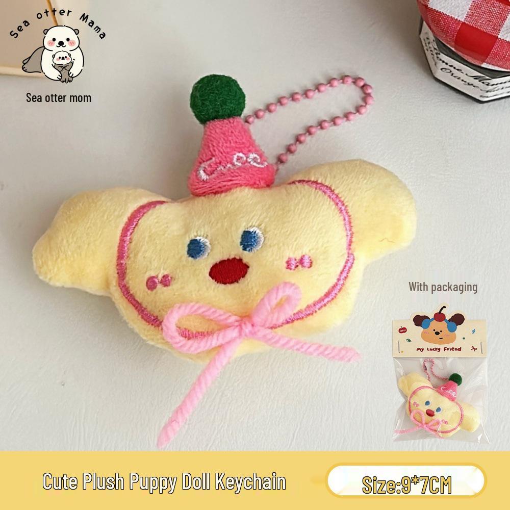 Tengyi Cute Plush Doll Pendant - Backpack Accessory & Gift for Girls or Couples