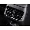 For Hyundai Sonata 2020-2023 Black Titanium Rear Armrest Air Outlet Vent Frame