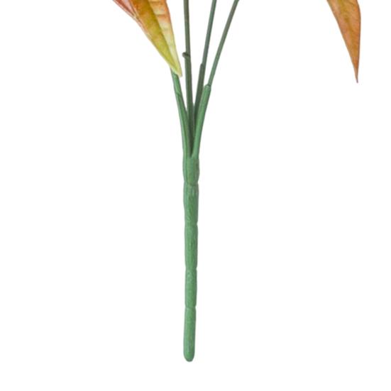 Artificial Plant Realistic with Stems Non-withering No Watering 4 Branches Home Decoration