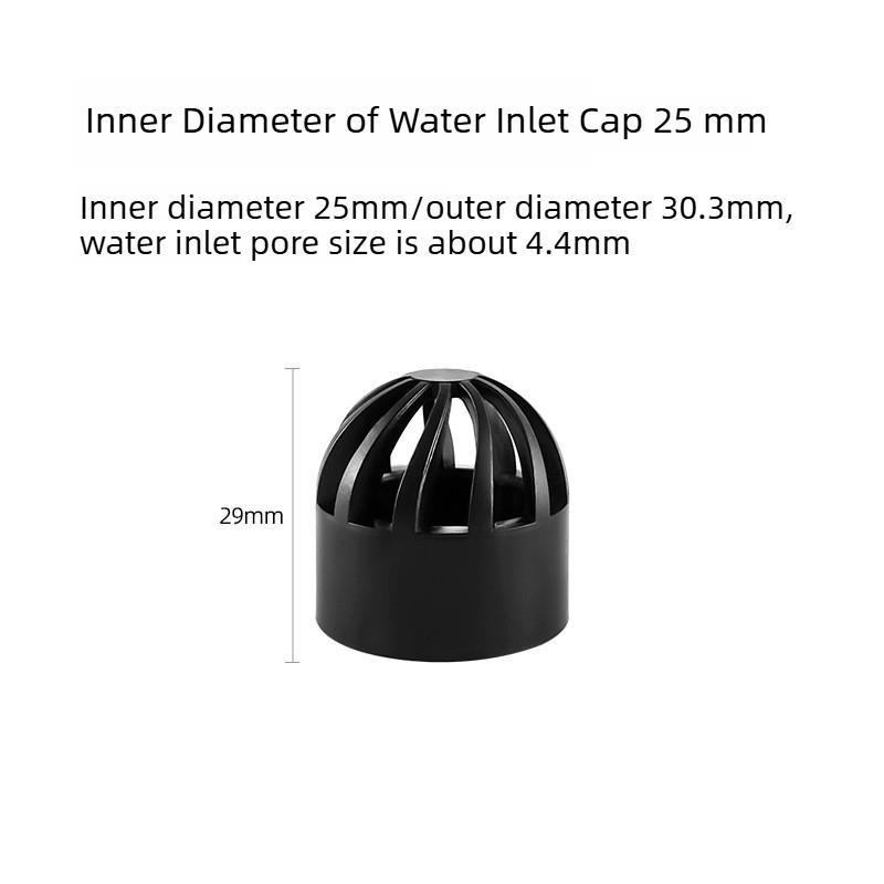 PVC Black Fish Tank Water Pipe Plastic Tube Fittings Elbow Joint Duck Bill Water Outlet Aquarium Accessories Water Inlet Pipes