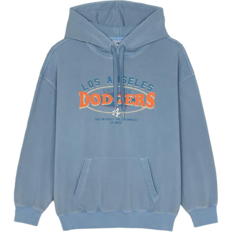 MLB Sweatshirt Unisex Washed Blue 3AHDV0651-07INL M