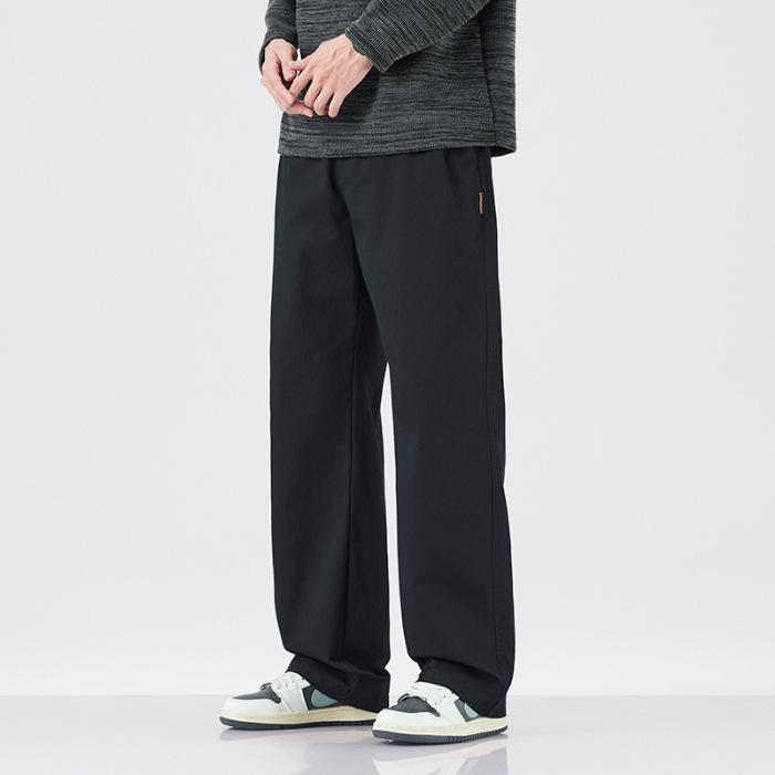 Tooling Cleanfit Straight-leg Pants Men's Autumn Commuting Senior Sense Versatile Casual Suit Pants